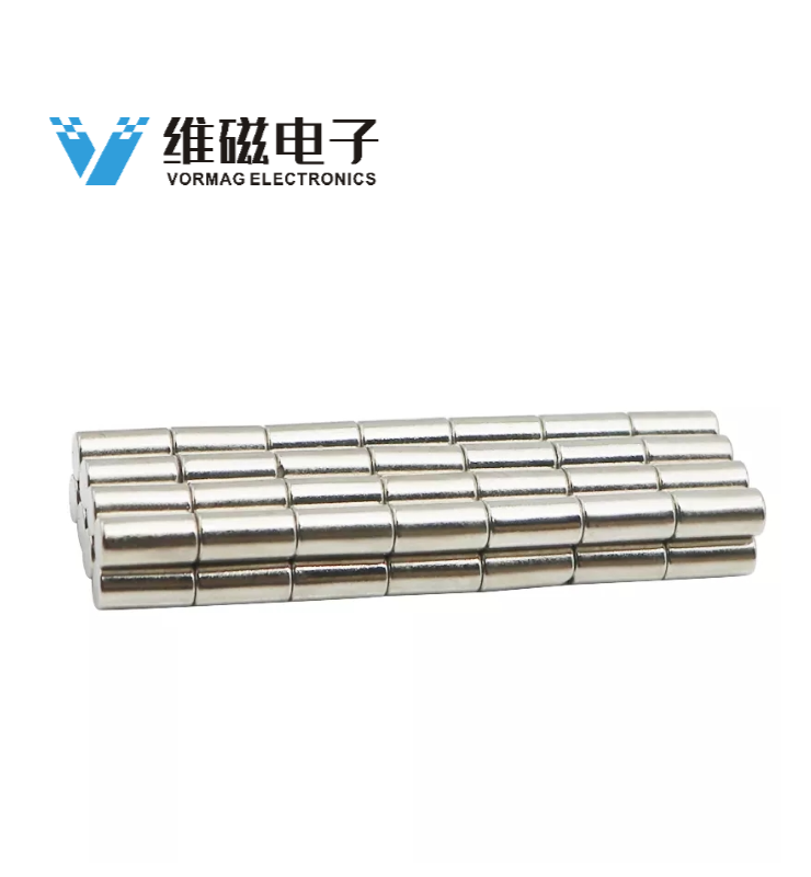 Dia 8mm x 15mm N35 Strong Disc Cylinder Fridge Magnets